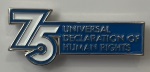 Pins in commemoration of the Seventy fifth Anniversary of the UDHR