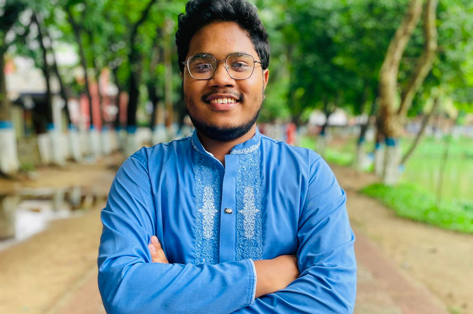 Safayet Zamil Nowshan is human rights activist from Bangladesh and a member of OHCHR’s Human Rights 75 Youth Advisory Group.  © Safayet Zamil Nowshan