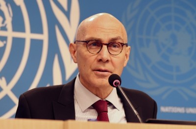 HC Volker Türk at the press conference in Geneva on 6 December 2023 @ OHCHR