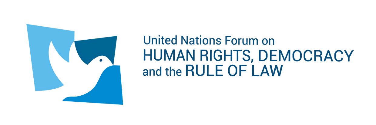 Logo: Forum on Human Rights, Democracy and the Rule of Law