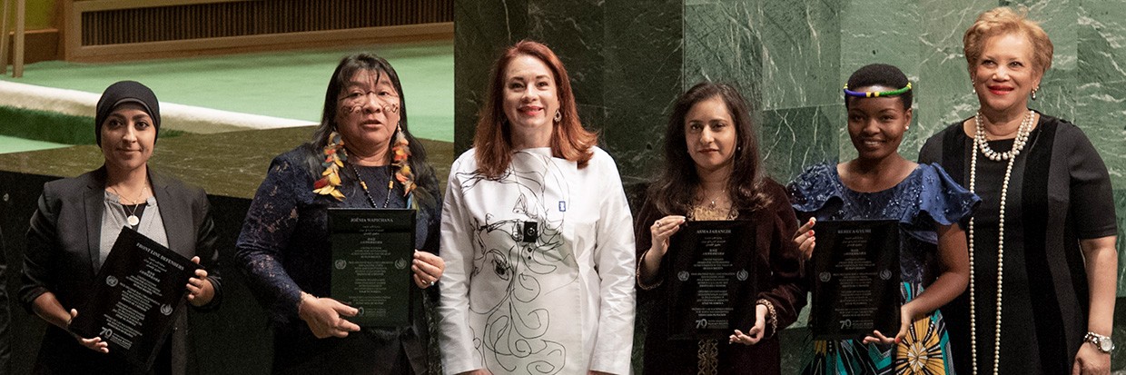 Ganadores del Premio de Derechos Humanos de la ONU 2018