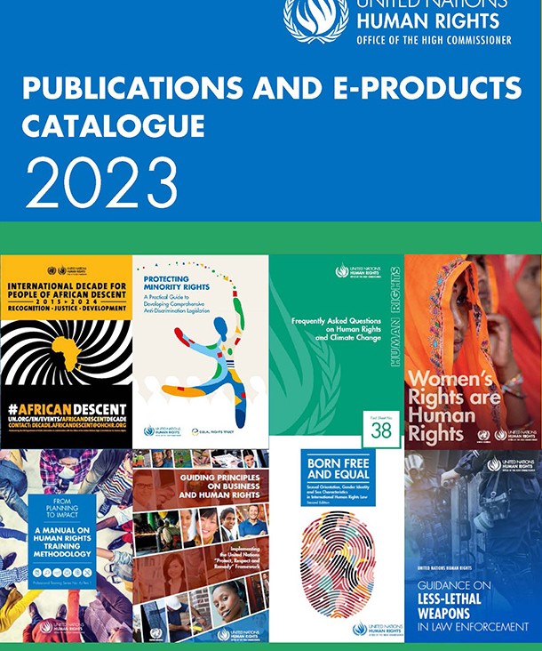 OHCHR Publications catalogue 2023