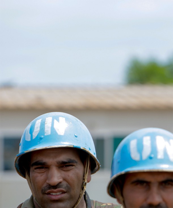 Two UN peacekeepers
