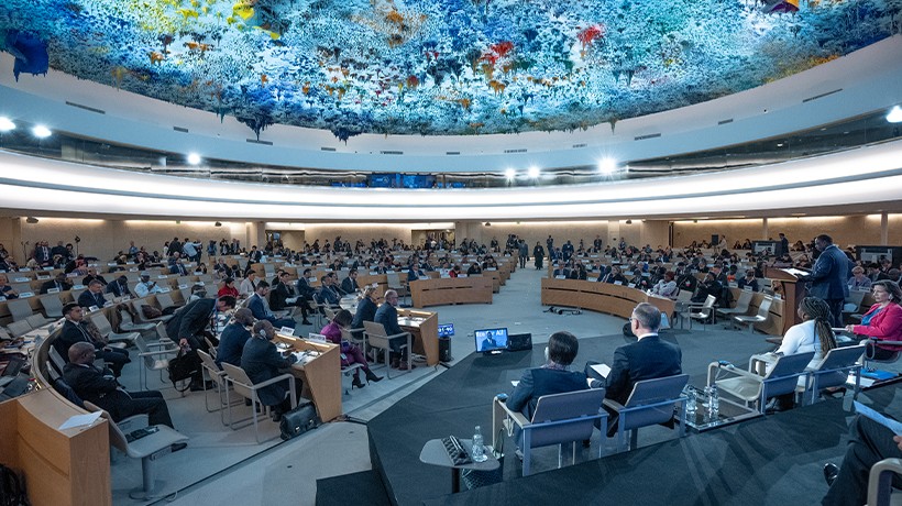 A general view of participants during the opening ceremony with heads of State and Government at the high-level event in Geneva. © OHCHR/Jean Marc Ferré