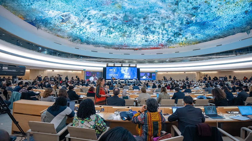 Member States announced pledges to advance the promotion and protection of human rights on a wide range of human rights issues. © OHCHR/Jean Marc Ferré