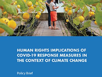 Policy Brief Covid19 Climate change