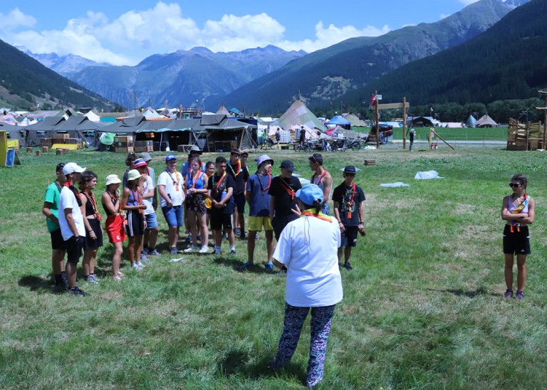 The Swiss Scouts National Jamboree took place in the beautiful canton of Valais, Switzerland.  Photo credit: OHCHR
