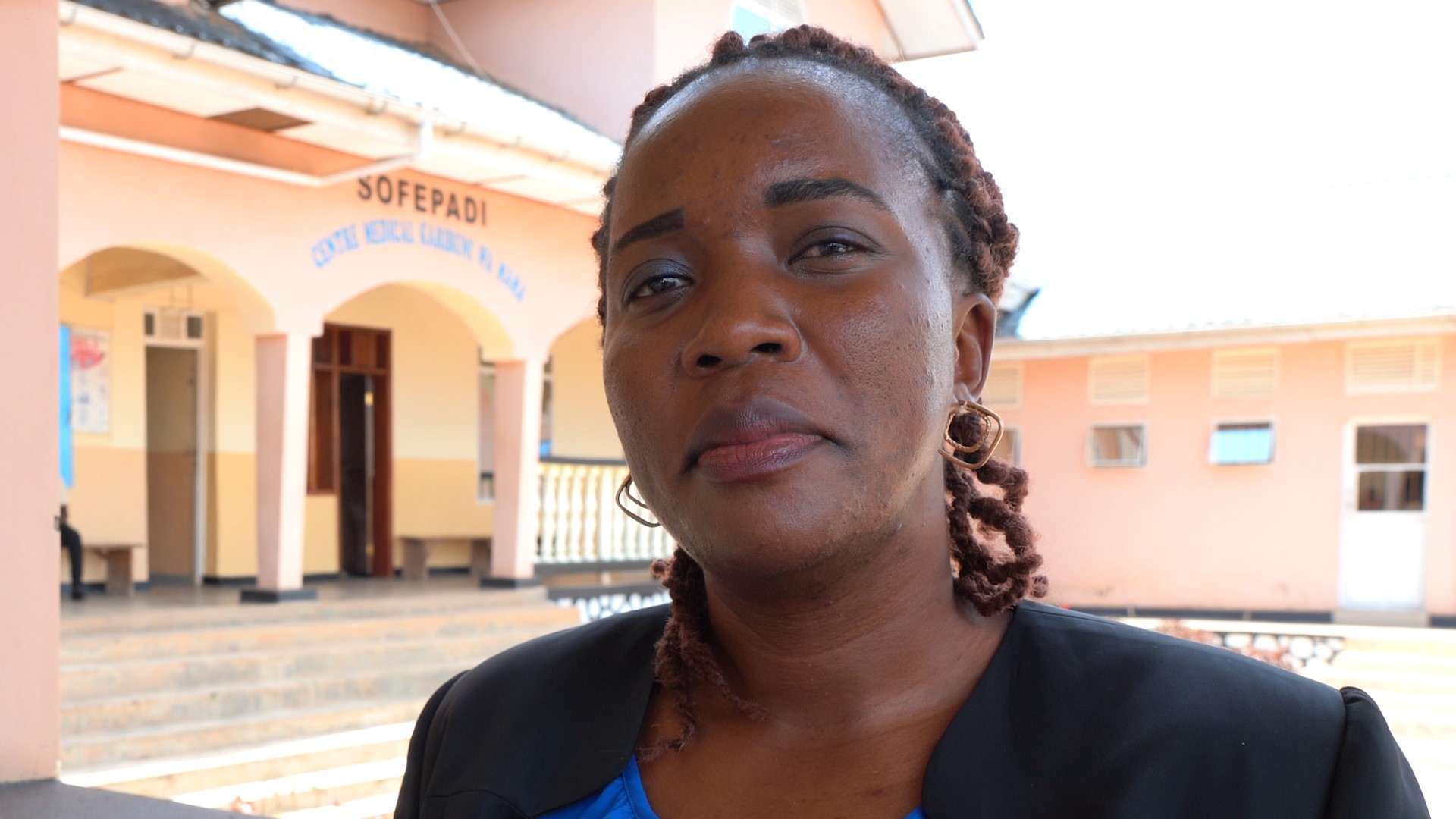 Gloria Malolo is a Human Rights Officer with the UN Joint Human Rights Office in Bunia. ©OHCHR/A. Headley