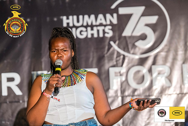 Les musiciens se sont joints à l’appel au changement social lors d’un festival en Eswatini. © Bram Lammers, MTN Bushfire Official Photographer et DT Photography