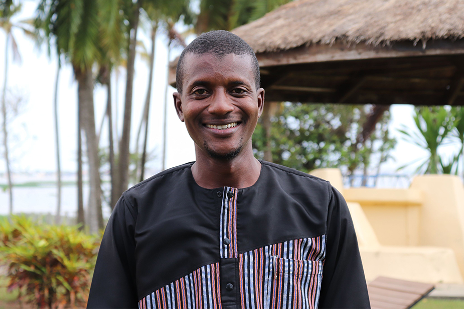 Moussa Tall, a Fulani from Burkina Faso.
