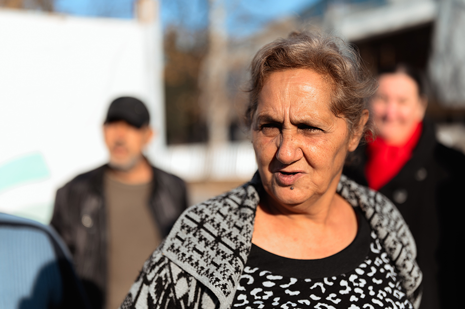 Mevla Cupi is a resident of the Roma settlement in Crvena Zvezda. © Stefan Vidojević from MaxNova Creative