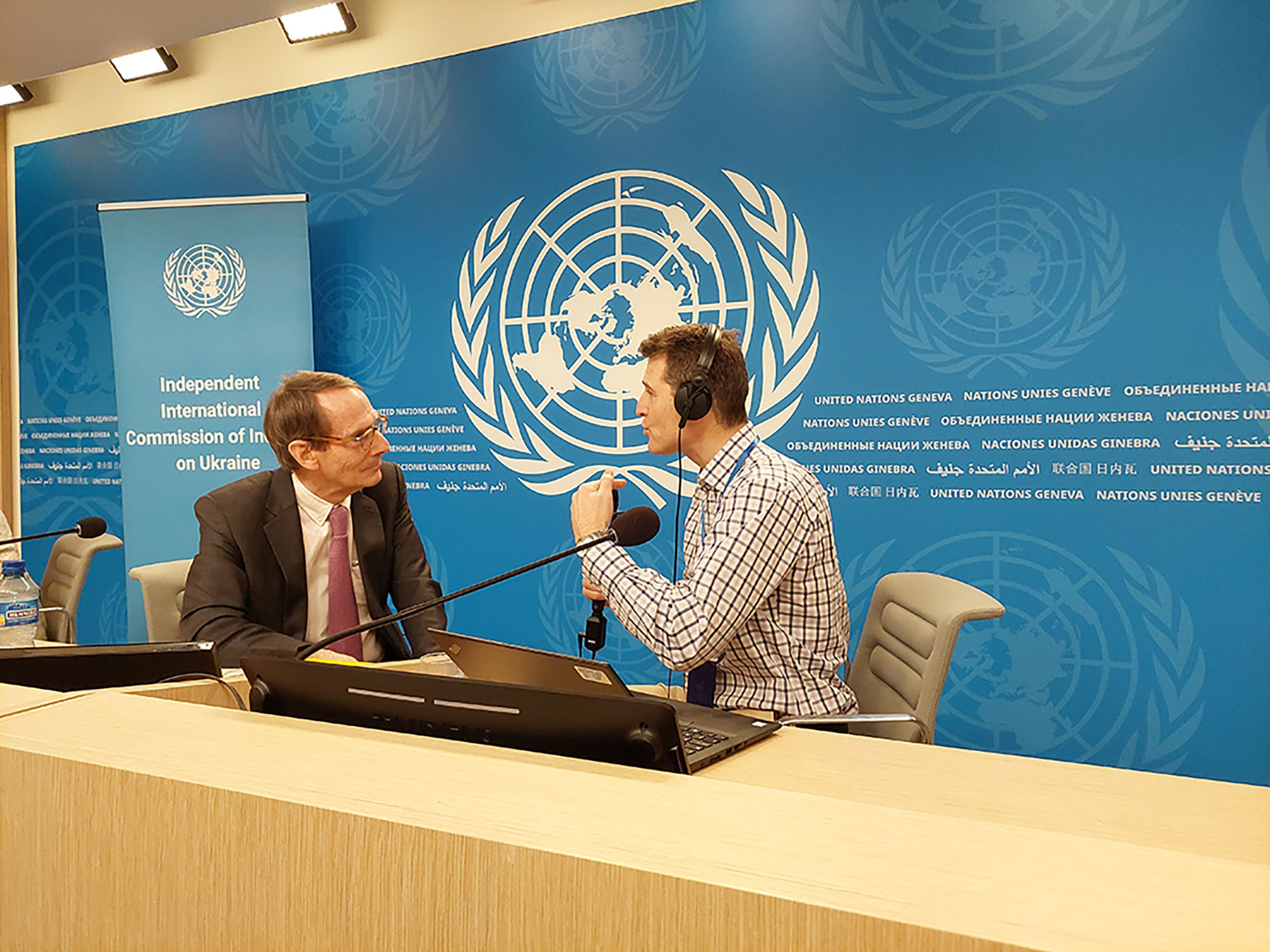 Erik Møse, Chair of the Commission of Inquiry on Ukraine interviewed for UN News Service, 15 March 2024