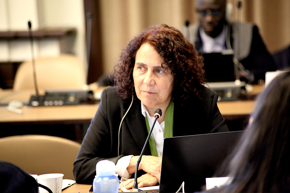 “Torture seeks to diminish a person at all levels so that this person cannot participate in the community or continue to be a leader,” said Ospina Rincón. ©OHCHR/Philippe Liondjo