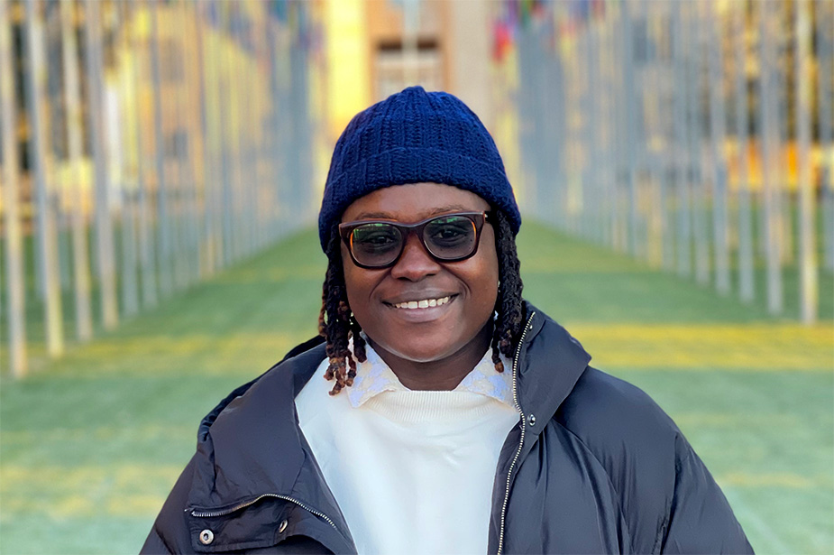 “I got healed. I forgive myself and I forgive my family. That is what activism did for me:” Obioma Chukwuike, executive director of Intersex Nigeria. © Obioma Chukwuike