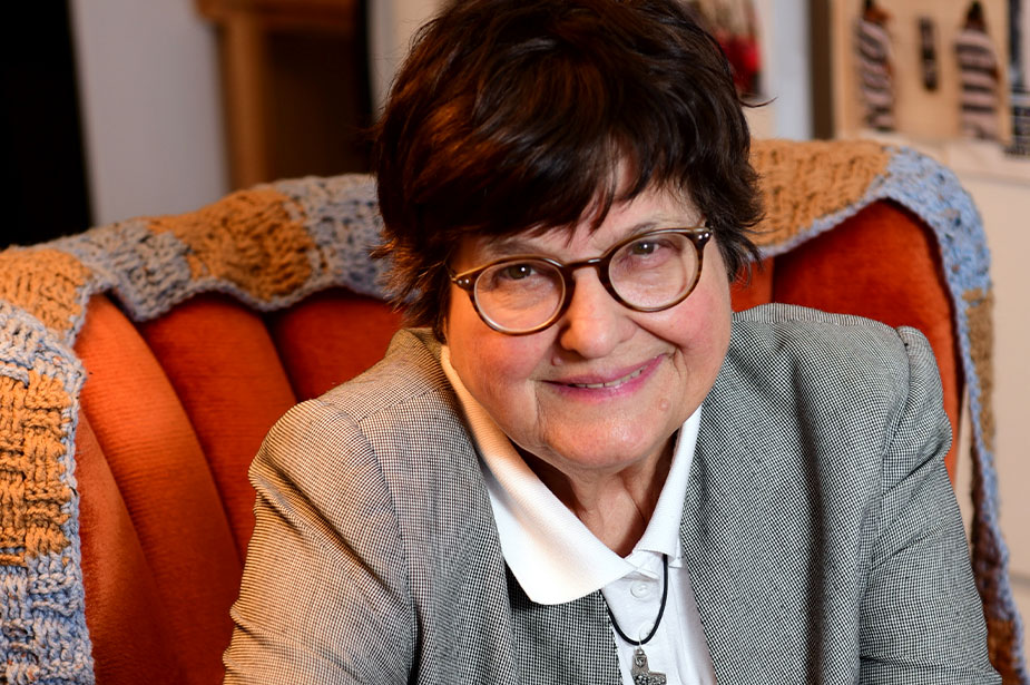 Sister Helen Prejean, a Catholic nun and human rights defender who advocates for the abolition of the death penalty in the United States of America. © Cheryl Gerber