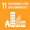 Image of the SDG Goal 11: Sustainable cities and communities