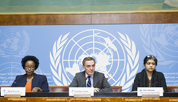 COI Commissioners (from left to right): Kaari Betty Murungi; Sara Hossain & Santiago Canton (Chair) © OHCHR