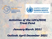 Cover: Activities 2021 of the LDCs SIDS Trust Fund