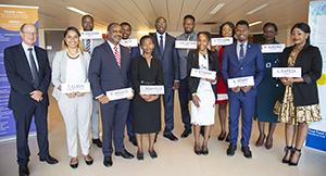 LDCs SIDS Delegates at HRC42 with HRC President © by OHCHR/Danielle Kirby