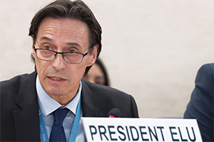 Vojislav ŠUC, President of the Human Rights Council