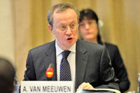 Alex Van Meeuwen, President of the Human Rights Council