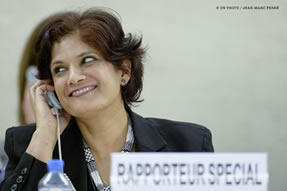 Ms. Urmila Bhoola, Former Special Rapporteur on Contemporary forms of slavery
