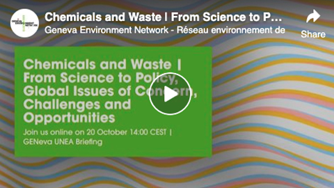 Video: Chemicals and Waste I From Science to Policy, Global issues of concern, Challenges and Opportunity