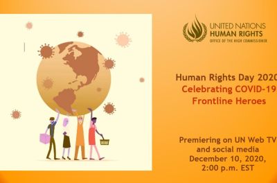 Poster for Human Rights Day 2020