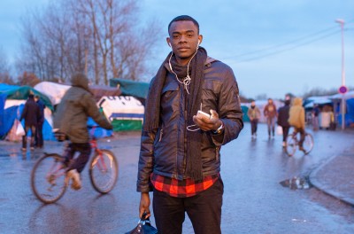 Moussa, un refugiado sudanés que vive en Angers (Francia)