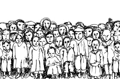 Работа «Гефилте фиш» художницы Юлии Ланиной, одной из судей конкурса, посвящена межпоколенческой травме, связанной с Холокостом в Украине, а также замалчиванию правды людьми и обществом, которое приводит к усугублению порочного круга насилия.
