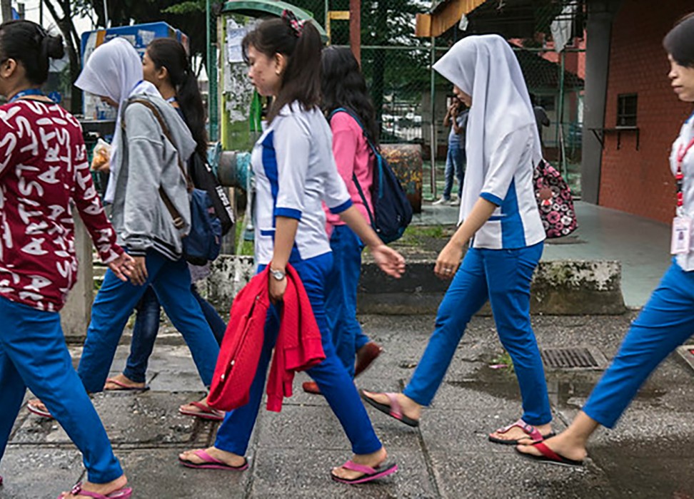 Women walking in the street