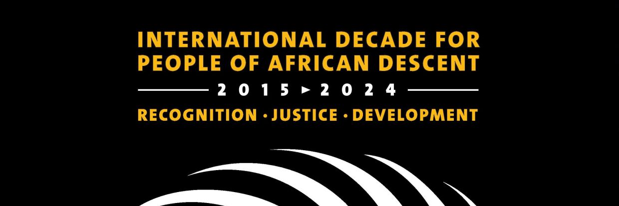 poster International Decade for People of African Descent (2015-2024)