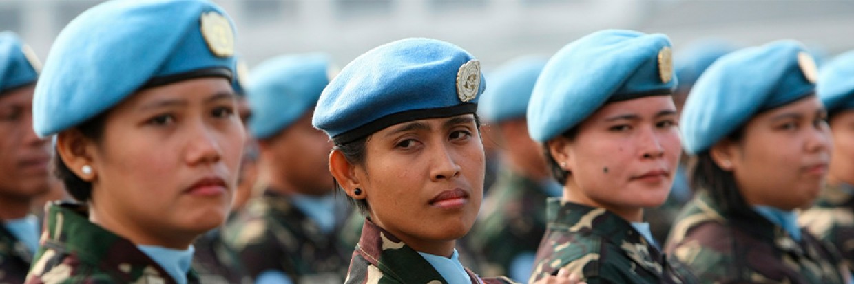 Women peacekeepers from the Philippines heading off to missions in Haiti and Liberia, credit EPA-EFE