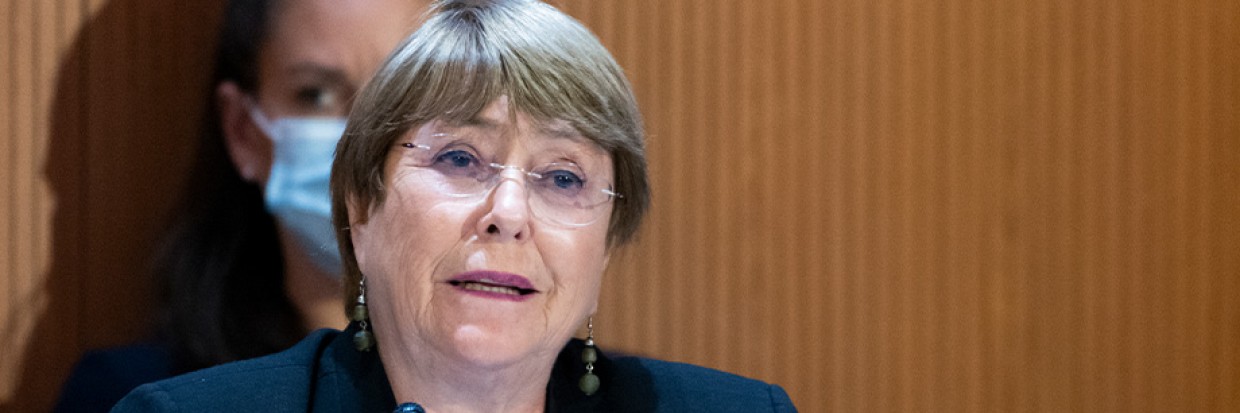 Bachelet calls for strong leadership at moment of "profound gravity"