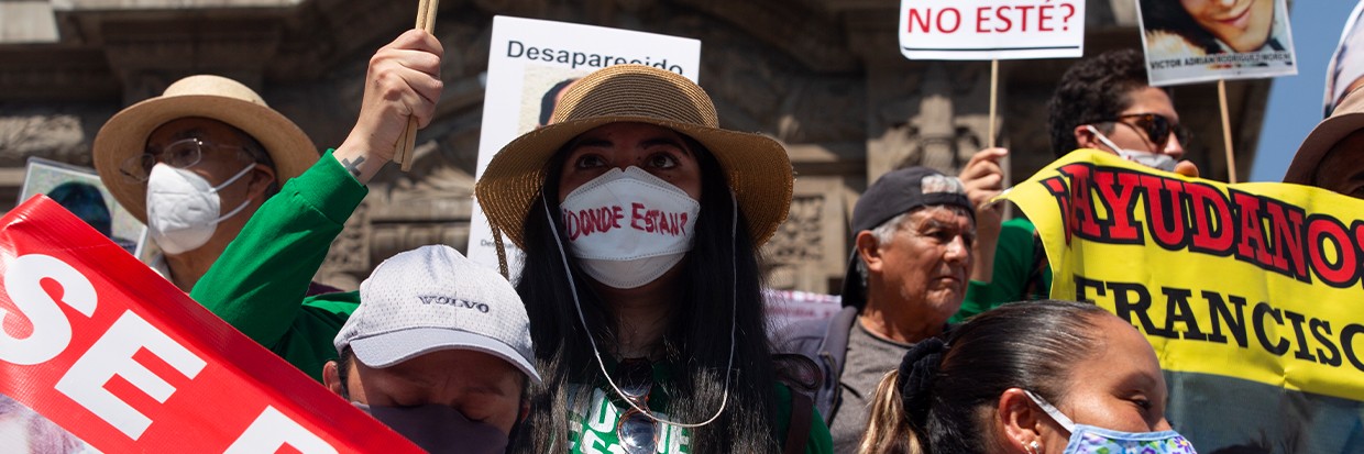 Consuelo Morales Pagaza, 10 May 2022, March for National Dignity, Mexico City.