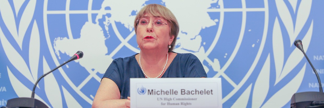 Conférence de presse de Michelle Bachelet, Haute-Commissaire des Nations unies aux droits de l'homme