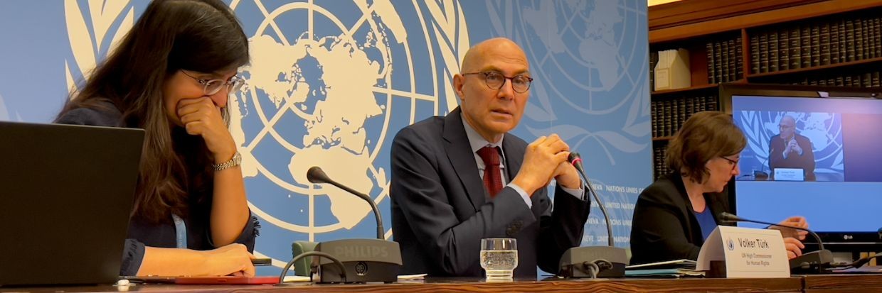 HC Volker Turk at the PdN press conference 9 Dec2022 ©OHCHR/Anthony Headley