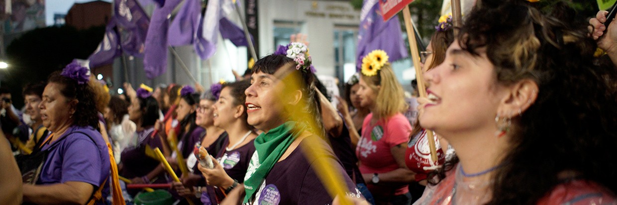 مظاهرة في ساو باولو في البرازيل لمناسبة اليوم الدولي للمرأة © كريس فاغا عبر Reuters Connect