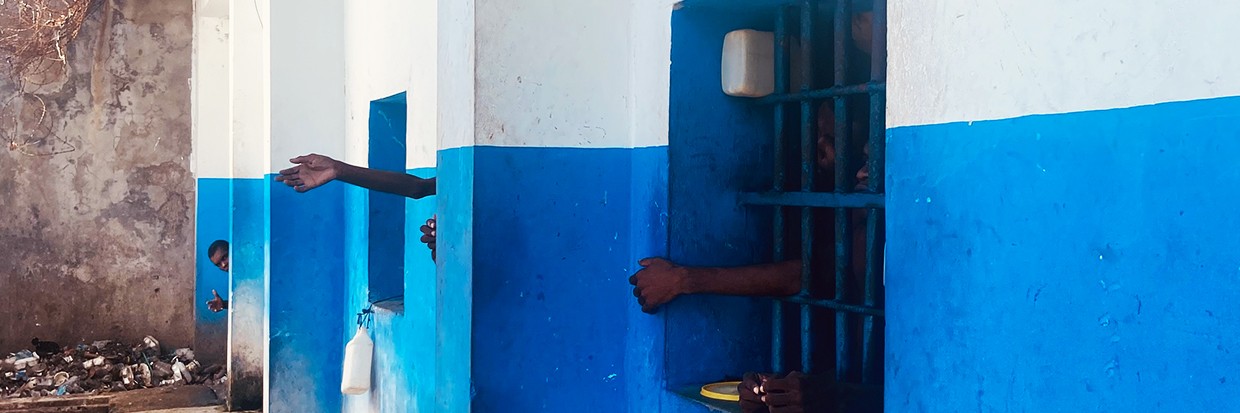 Prisoners in Jérémie prison in Grand’Anse, Haiti. 18/09/2024 Credit: OHCHR/Marion Mondain