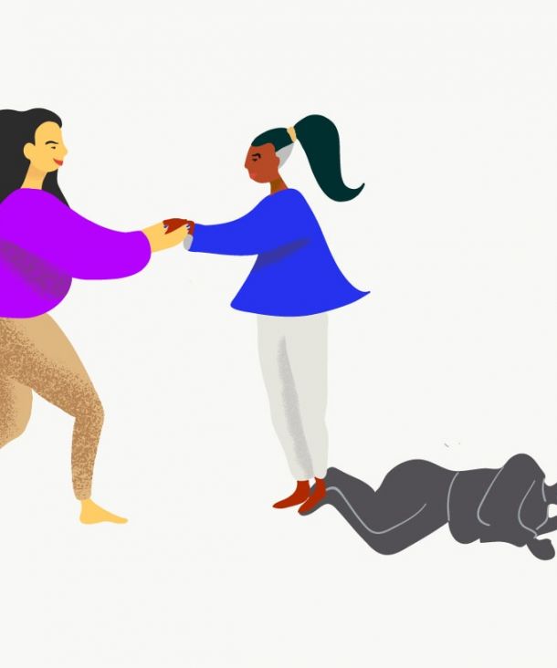 Illustration of gender-based violence