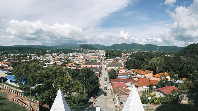 Aerial view of La Esperanza, department of Intibucá, Honduras © OHCHR Honduras
