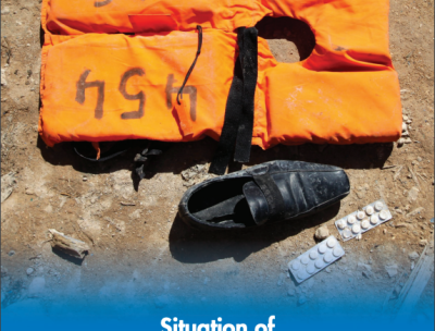 Cover: Situation of migrants in transit