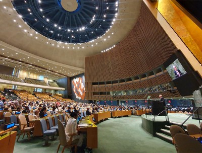 2º período de sesiones del Foro Permanente sobre los Afrodescendientes celebrado en las Naciones Unidas en Nueva York, 2023. © ACNUDH