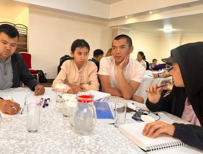 Students from the Human Rights and Advocacy School for Young People with Disabilities in Bishkek, Kyrgyzstan. © OHCHR ROCA 