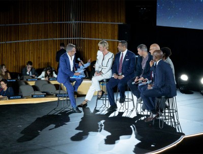 A view of participants during the event “A Digital Future For All”. © UN Photo/Manuel Elías 