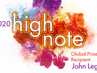  Illustration reading 2020 High Note Global Prize Recipient John Legend
