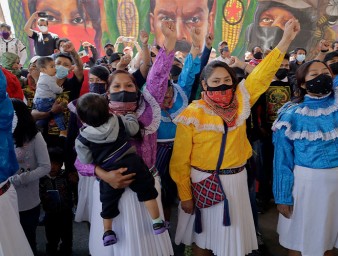 Indigenous people in Mexico City, Mexico, mark 529 years of indigenous resistance to European arrival © Reuters