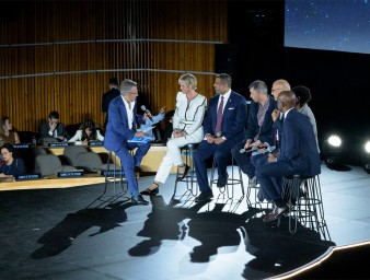 A view of participants during the event “A Digital Future For All”. © UN Photo/Manuel Elías 